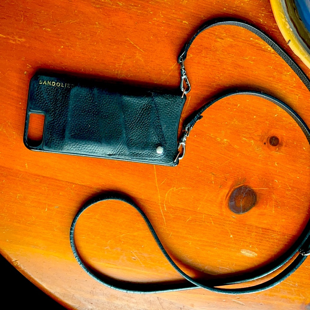 Cross-body Bandolier cell phone case